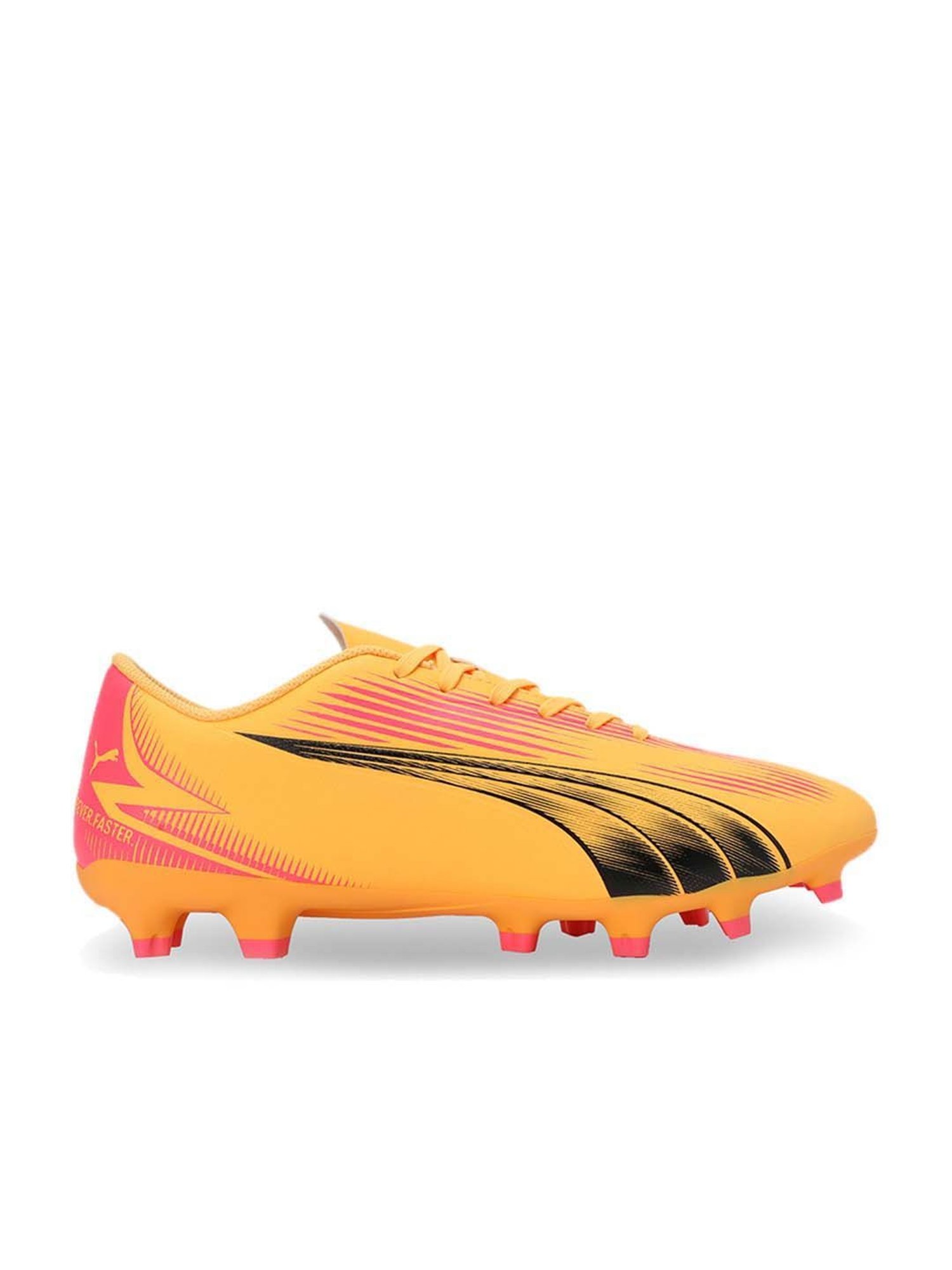 Puma Men's ULTRA PLAY FG/AG Yellow Football Shoes