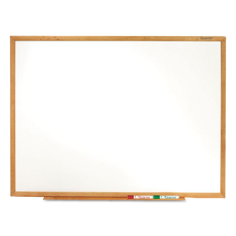 U Brands 36" Square Magnetic Dry Erase Board Silver Aluminum Frame