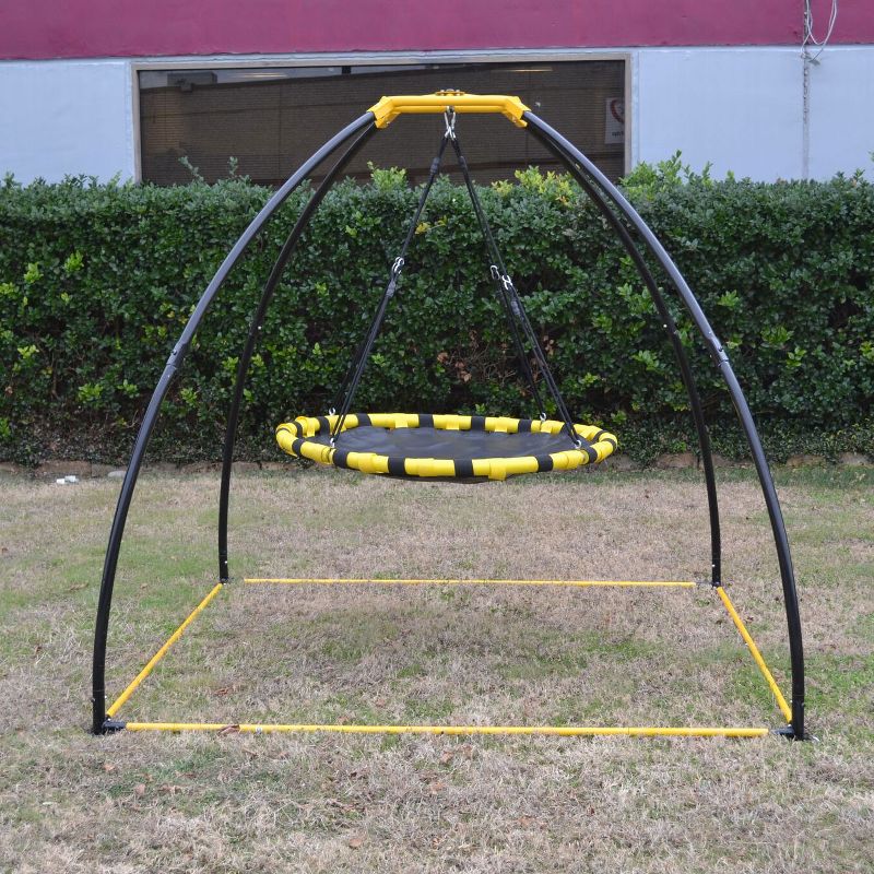 Jumpking JKBK-UFO Backyard 360 Degree Adjustable Height UFO Swing Set (2 Pack)