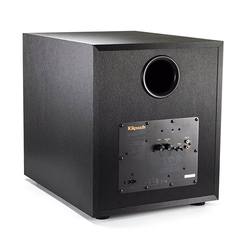 12" 400 Watts Wireless Subwoofer Brushed Black Vinyl (R-12SWi)