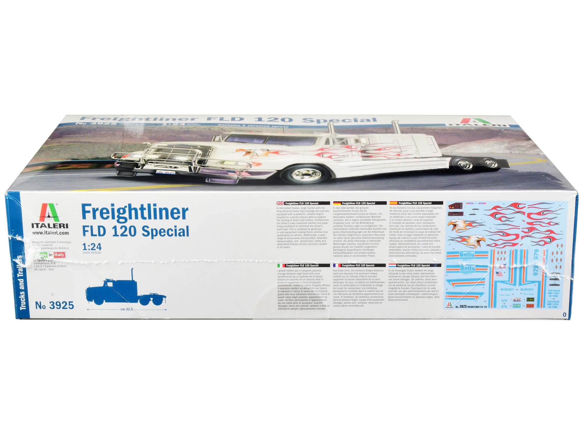 Freightliner Cascadia Truck White with White Tanker Trailer "Transporter" Series 1/32 Diecast Model by Welly