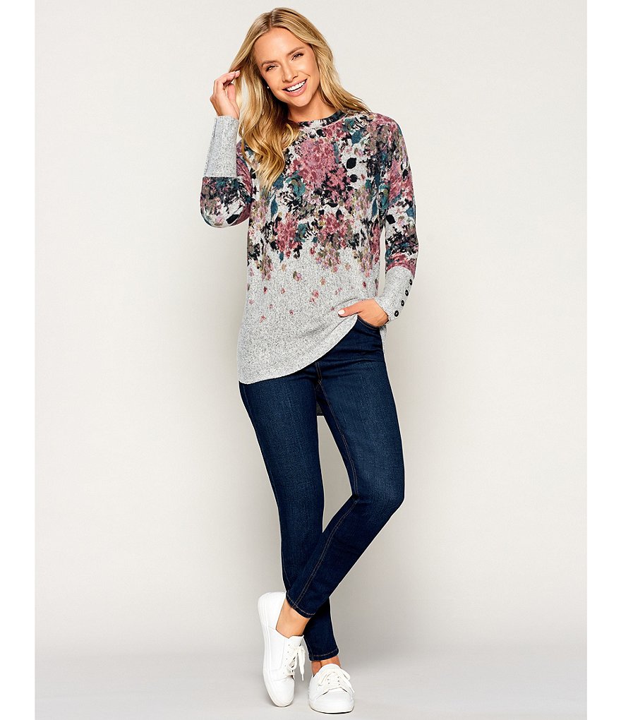 Lucky Brand Dansbey Leather Side Dip Lace-Up Sneakers