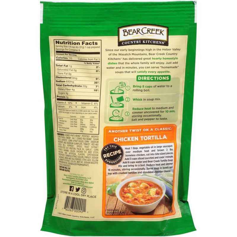 Bear Creek Country Kitchen Tortilla Soup Mix 8.8oz