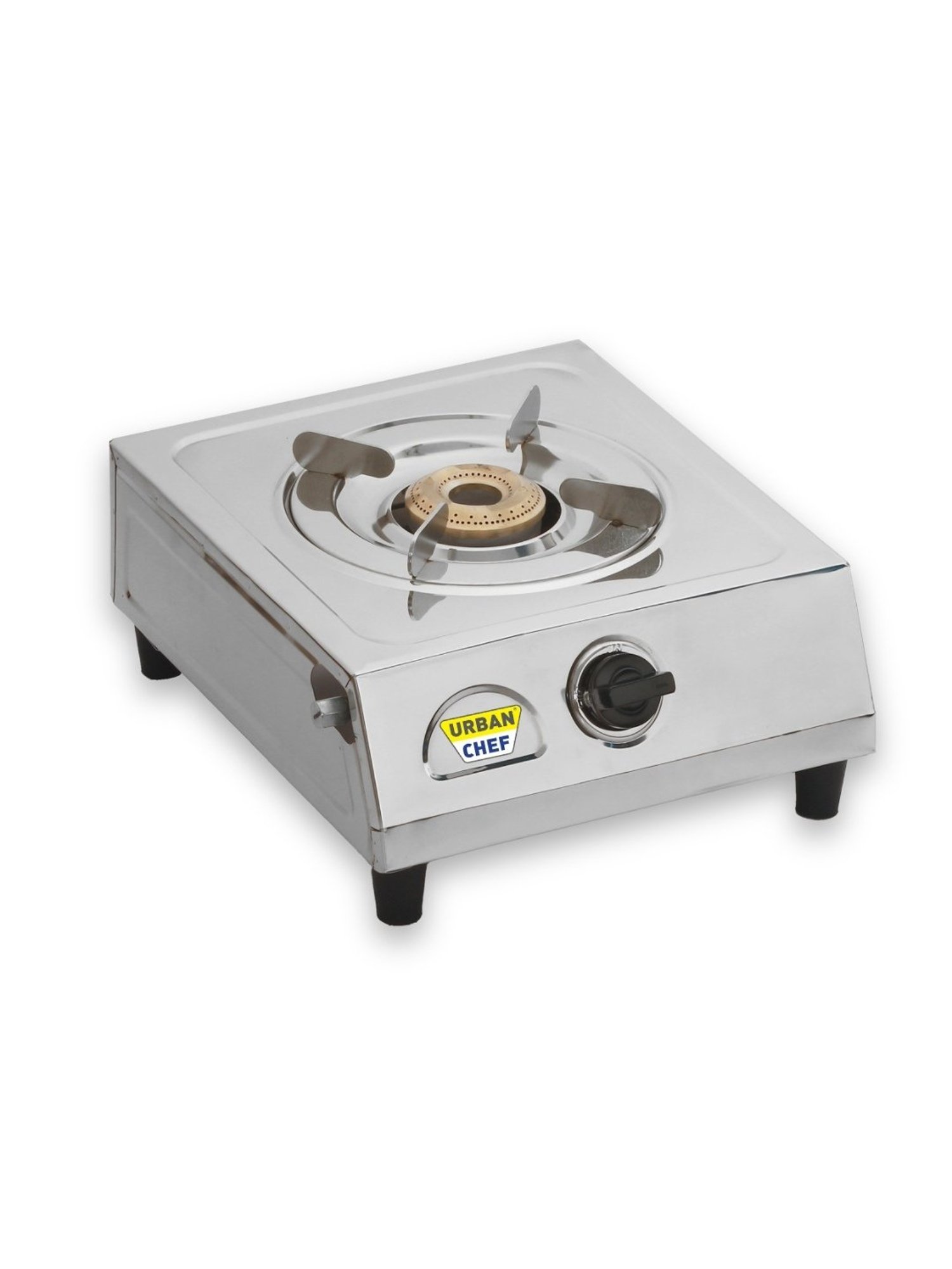 Urban Chef Gas Stove with Single Burner ( Silver )