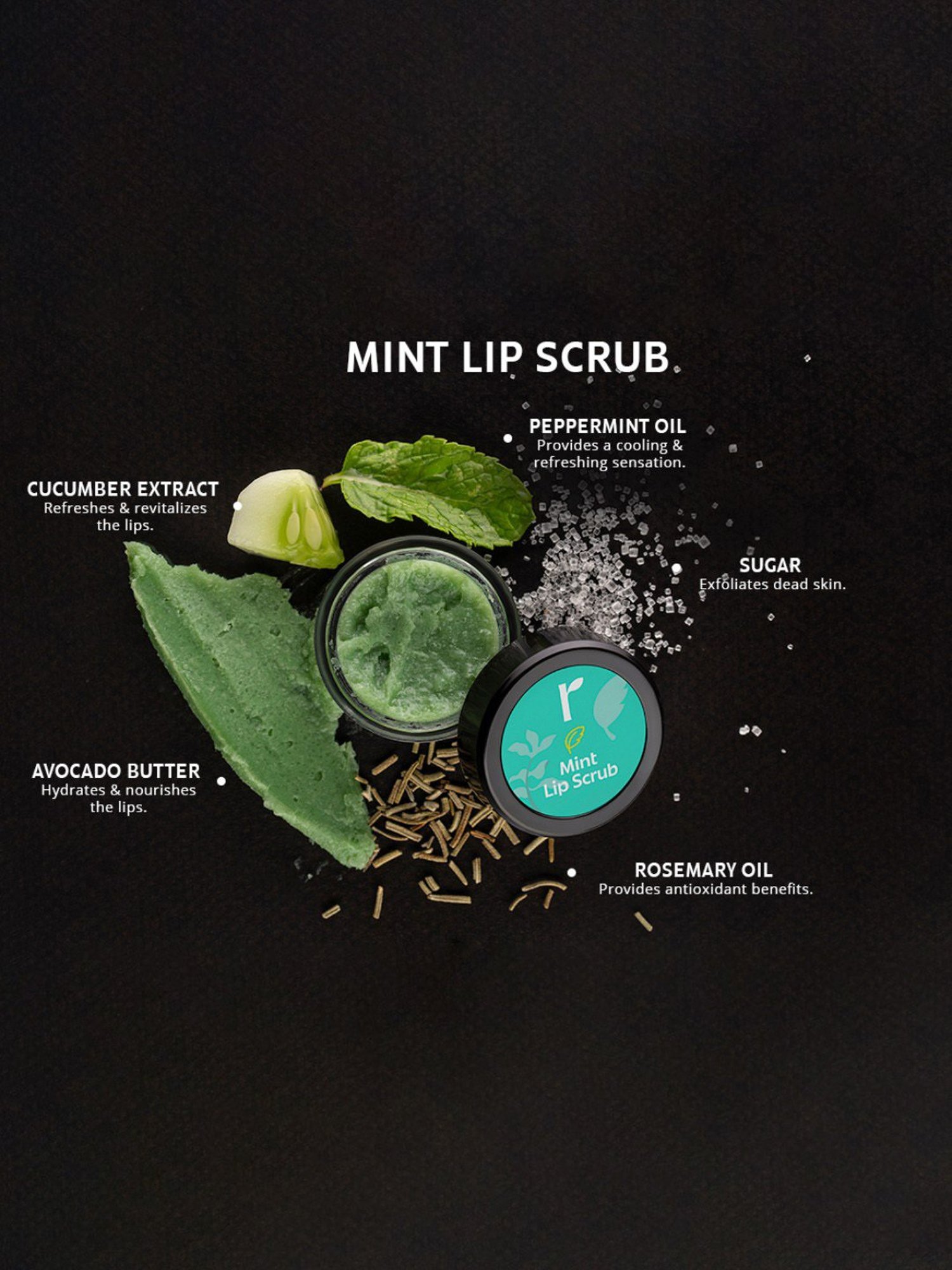 Barry M Mango Lip Scrub - 25 gm