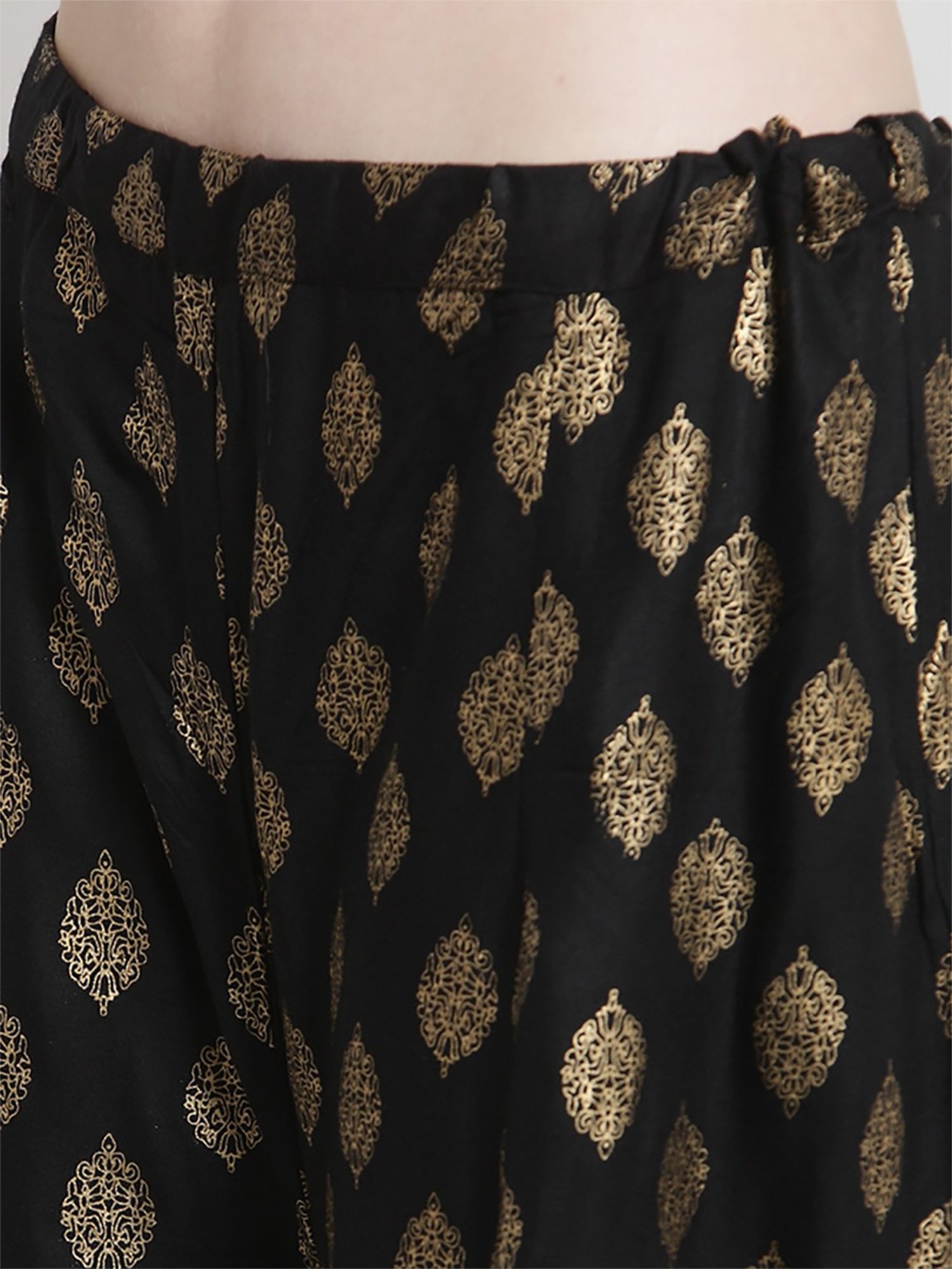 Castle Black Printed Palazzos