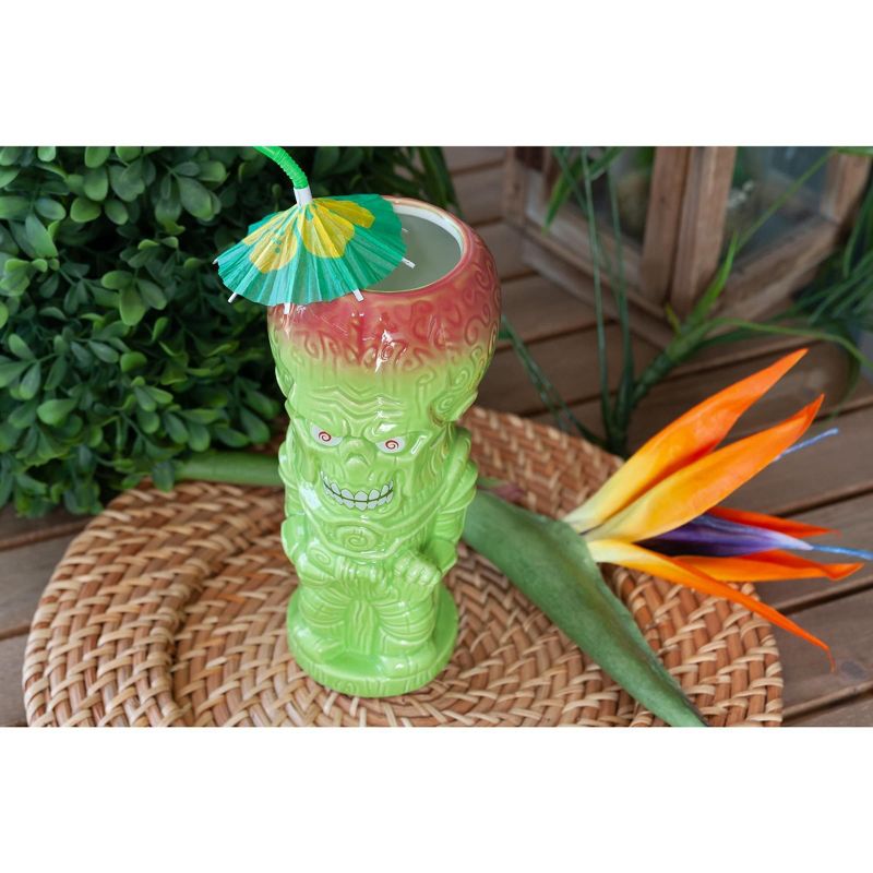 Beeline Creative Geeki Tikis Mars Attacks! Martian Trooper Ceramic Mug | Holds 18 Ounces