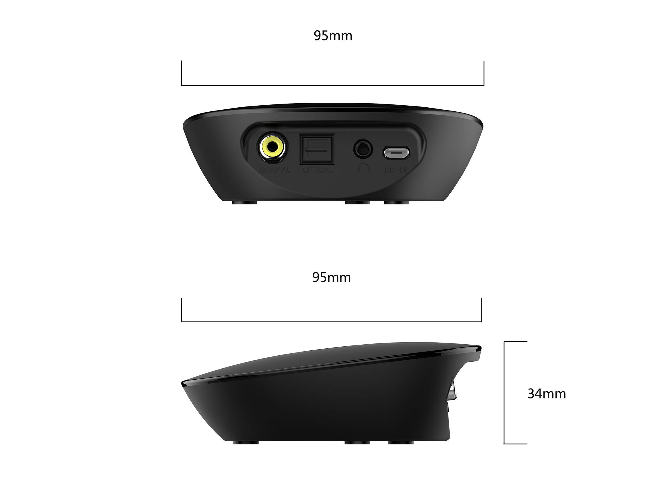 ORICO 4.1 Wireless Bluetooth Receiver NFC3.5MM Aux Receiver Audio Stereo Music Receiver Bluetooth Audio Adapter Car Aux Receiver