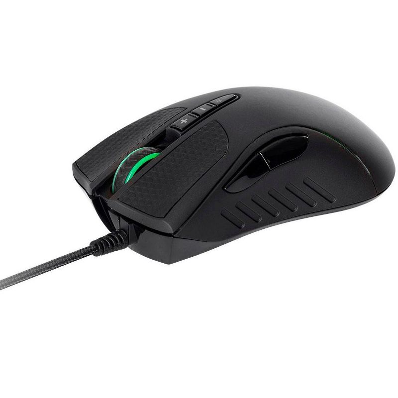 Dark Matter by Monoprice Aether Optical Gaming Mouse - 16000DPI, Light Strike Switches, PWM3389, RGB, Wired, 6 DPI Presets