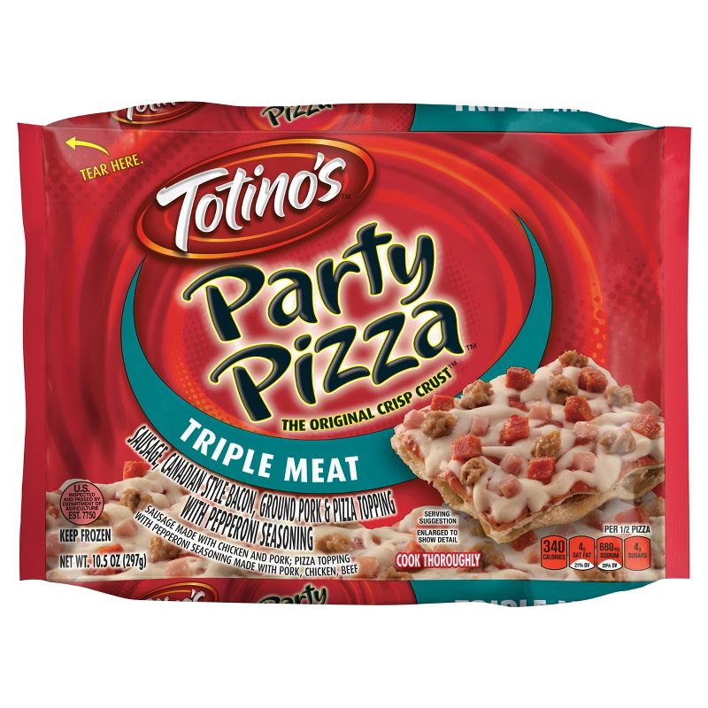 DiGiorno Three Meat Frozen Pizza with Cheese Stuffed Crust - 24.5oz