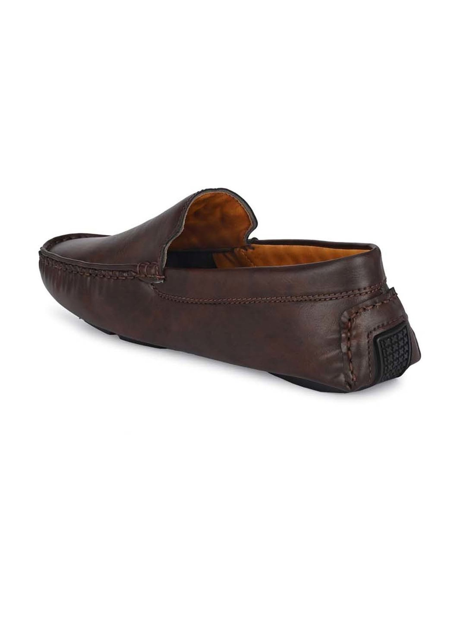 Eego Italy Men's Brown Casual Loafers