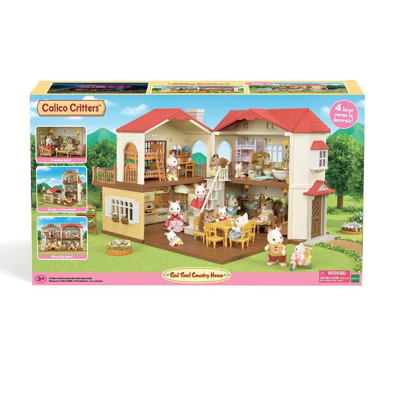 Calico Critters Red Roof Country Home