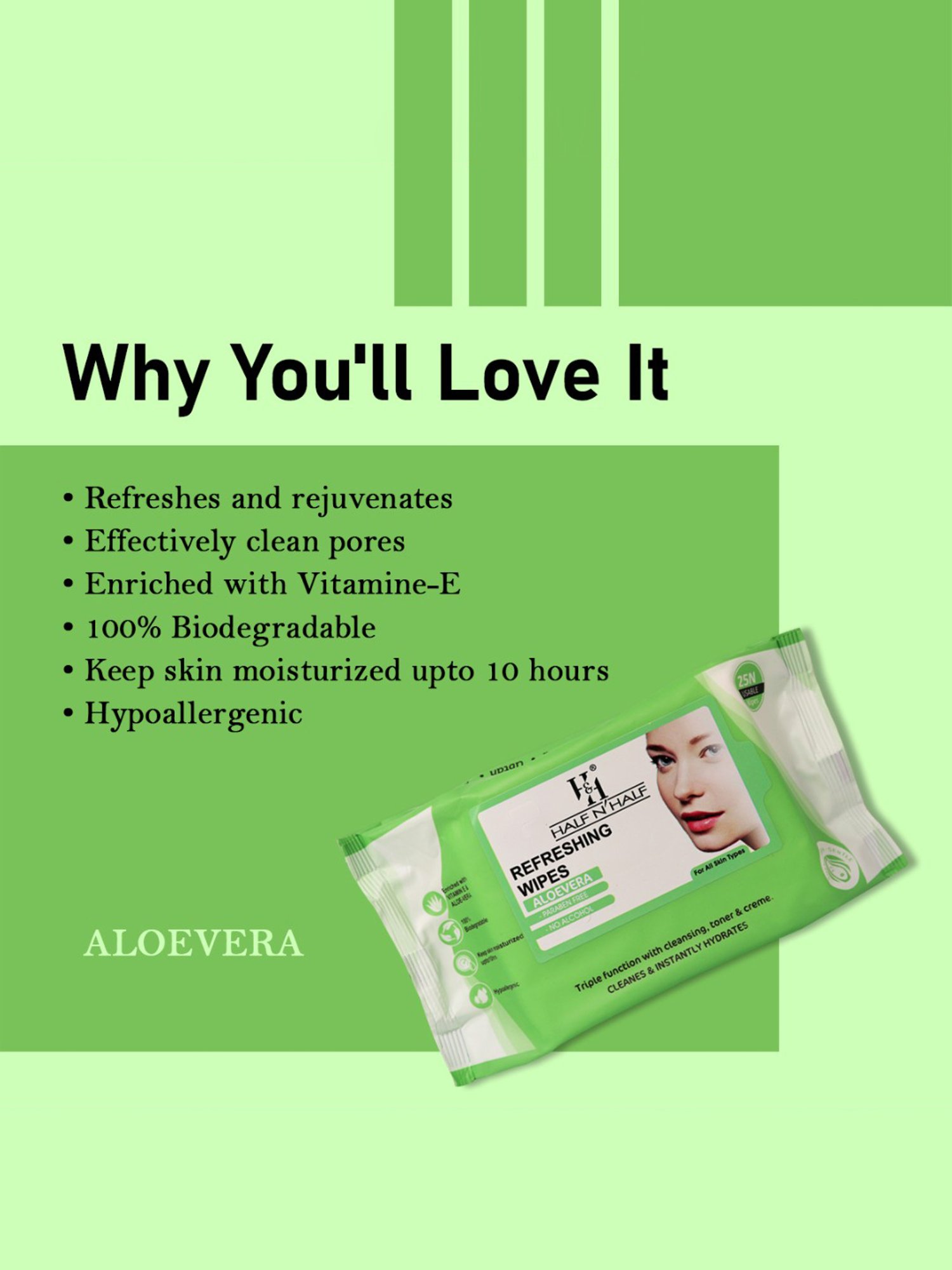 PAC Clean Slate Wipes - 90 gm