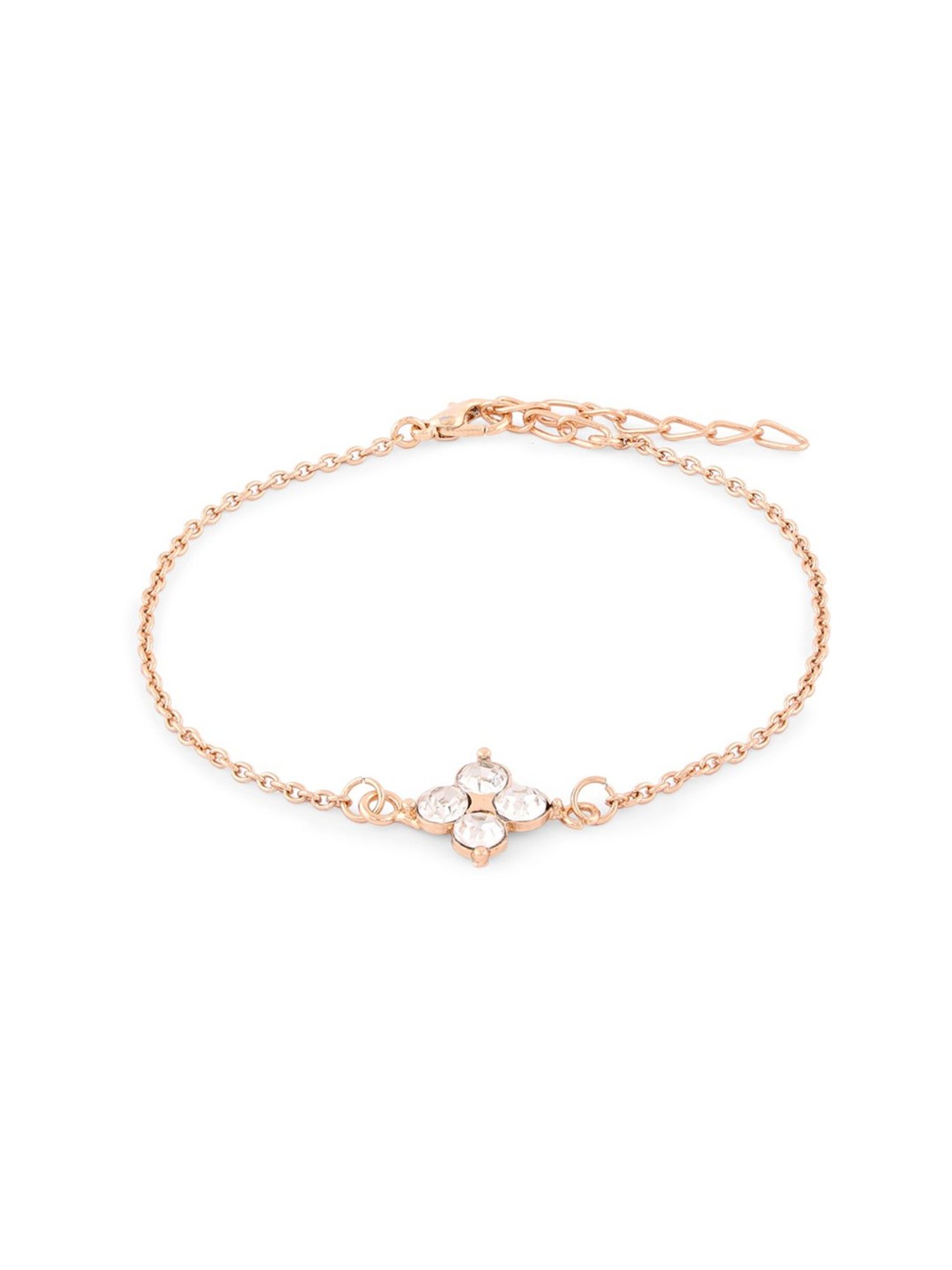 Zaveri Pearls Set Of 6 Gold Tone Dazzling Party Bling Stackable Bracelets-ZPFK14051