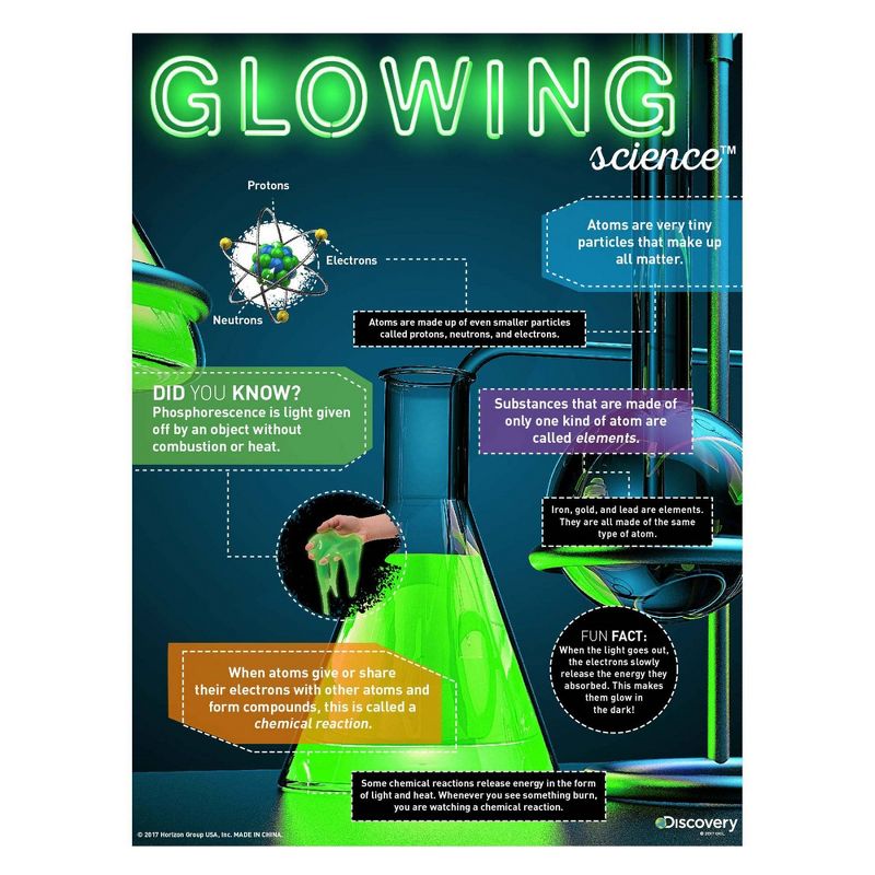 Discovery Kids Glowing Science Activity Kit