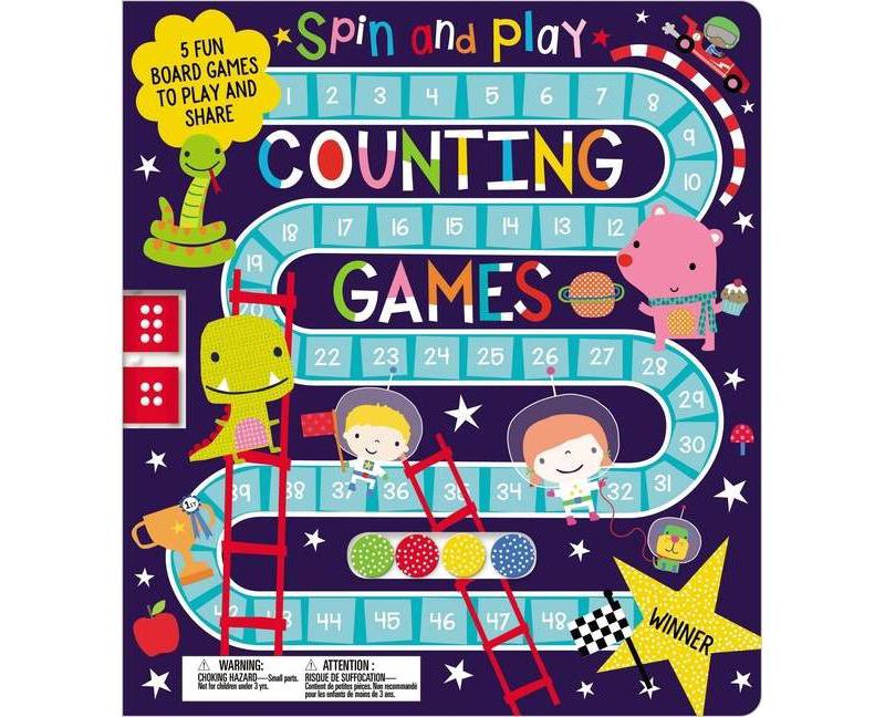 Spin & Play Counting Games 10/15/2017 (Board Book)