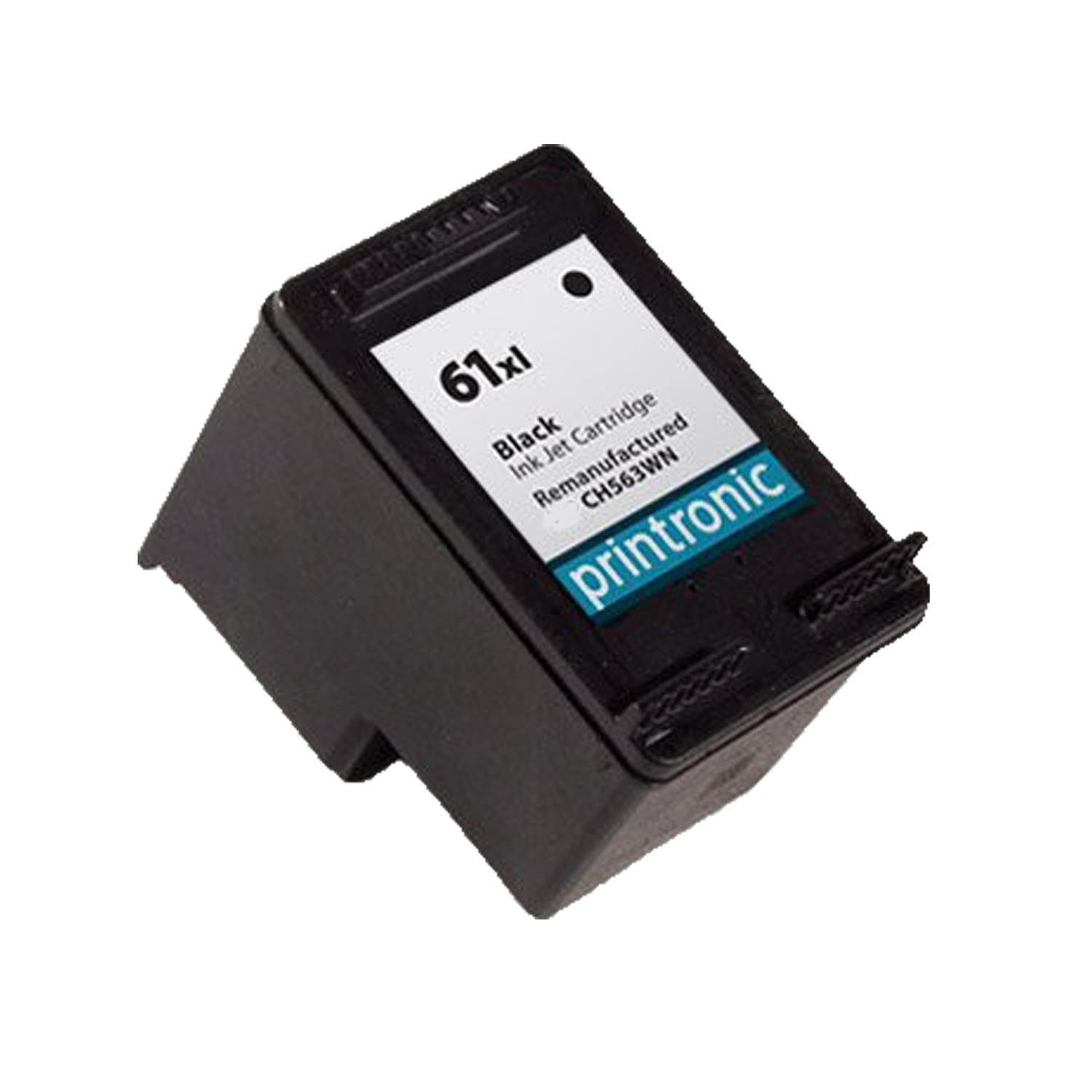 Compatible New York Toner 5 Pack Of CH563WN HP 61XL Inkjet Cartridge - Black