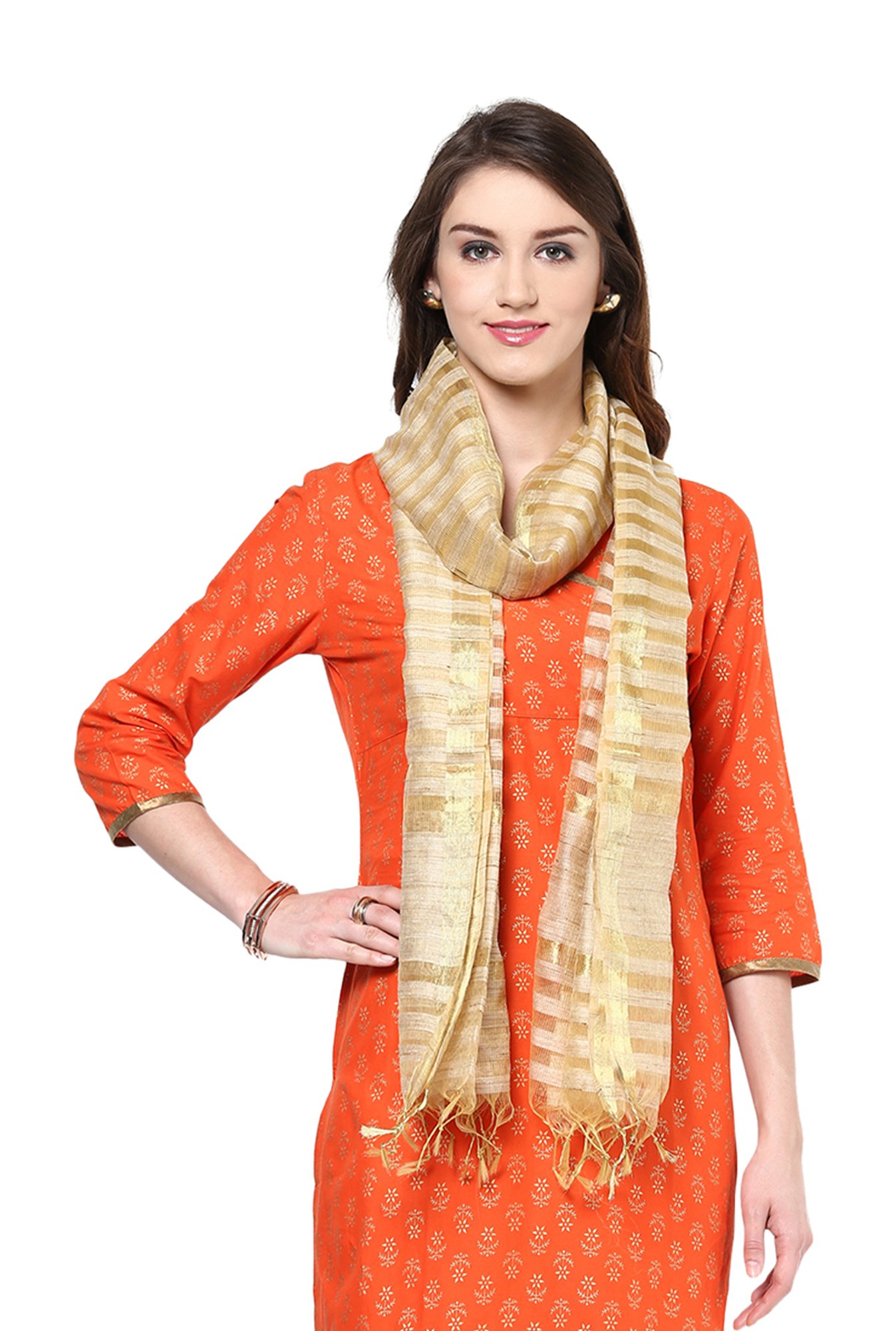 Dupatta Bazaar Beige Dupatta