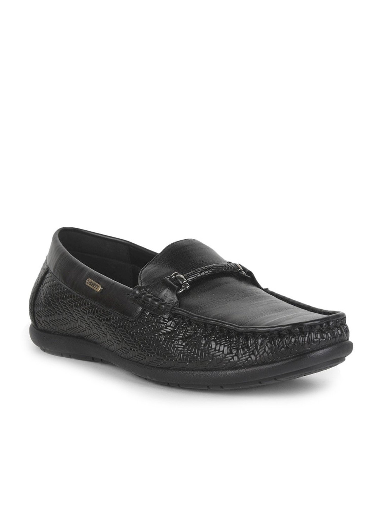 Fortune by Liberty Men's Black Casual Loafers