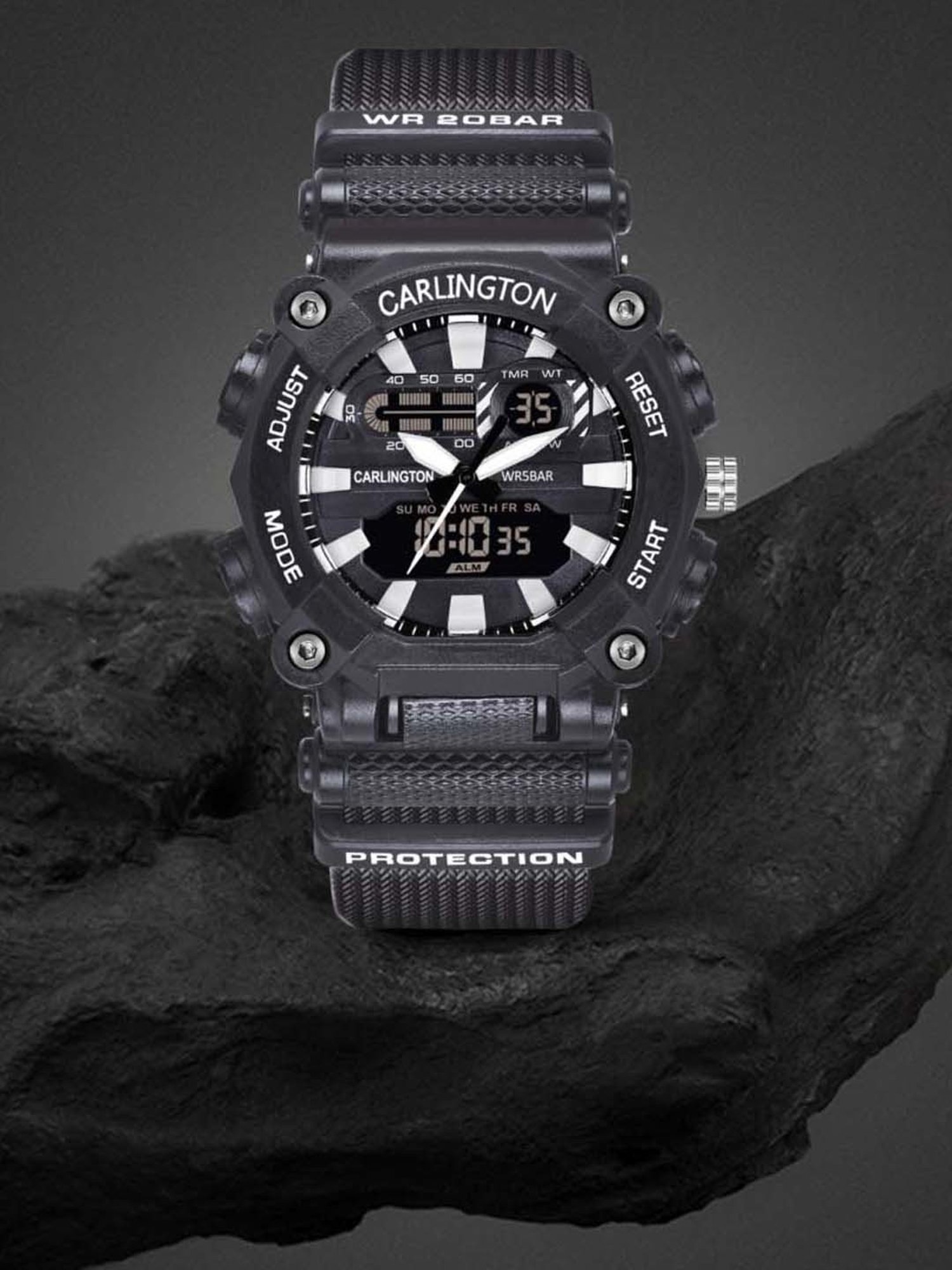 CARLINGTON Endurance 3311 Analog-Digital Watch for Men