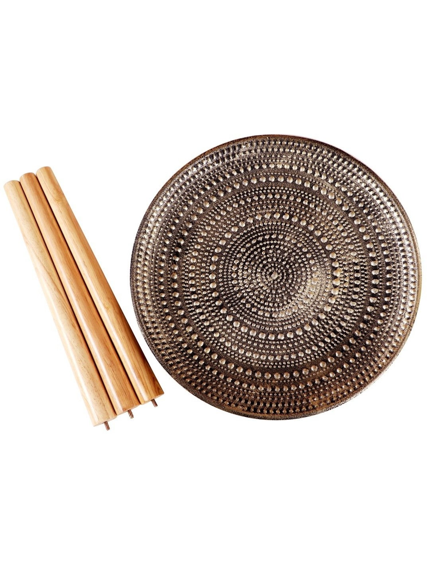 Artisans Rose Vote Hand-painted Multicolor Iron Ballot Box