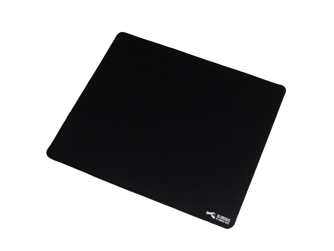 High Quality Glorious  XL Gaming Mouse Mat / Pad - Thick , Large, Stitched Edges, 2-3mm Mousepad | 16"x18" , Smooth cloth surface,Non-slip rubber base, Anti-Fraying stitched frame