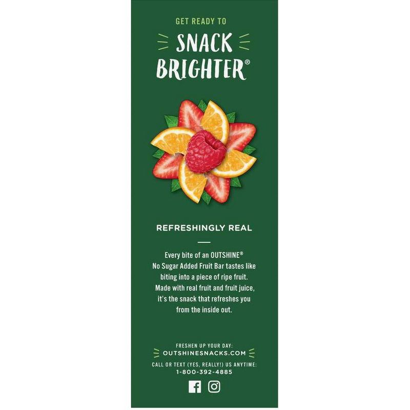 Outshine Strawberry, Raspberry, Tangerine Frozen Fruit Bar - 12ct