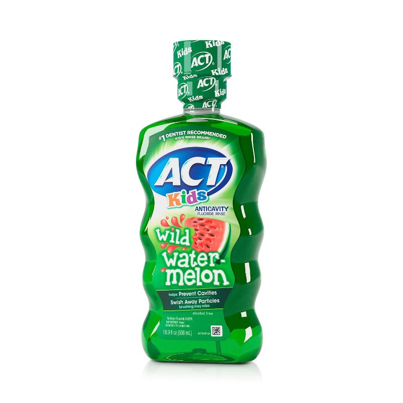 Act Kids Wild Watermelon Anticavity Fluoride Rinse - 16.9 fl oz