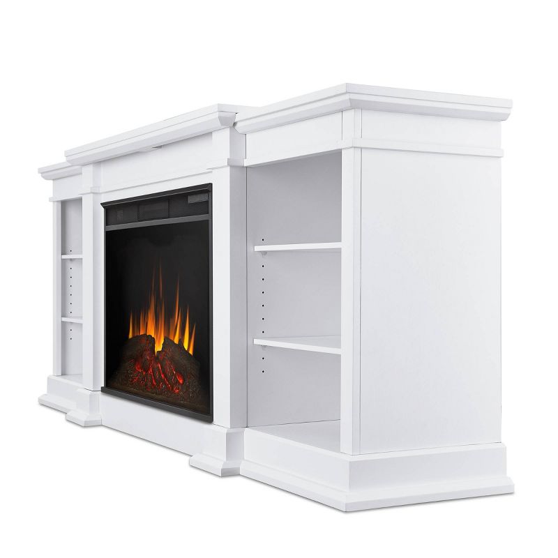 Real Flame Eliot Grand Electric Fireplace Entertainment Center White
