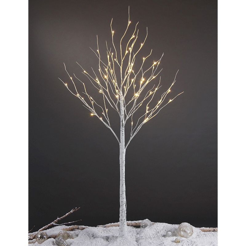 Lightshare 6' LED Birch Tree Decoration Light - Warm White Lights