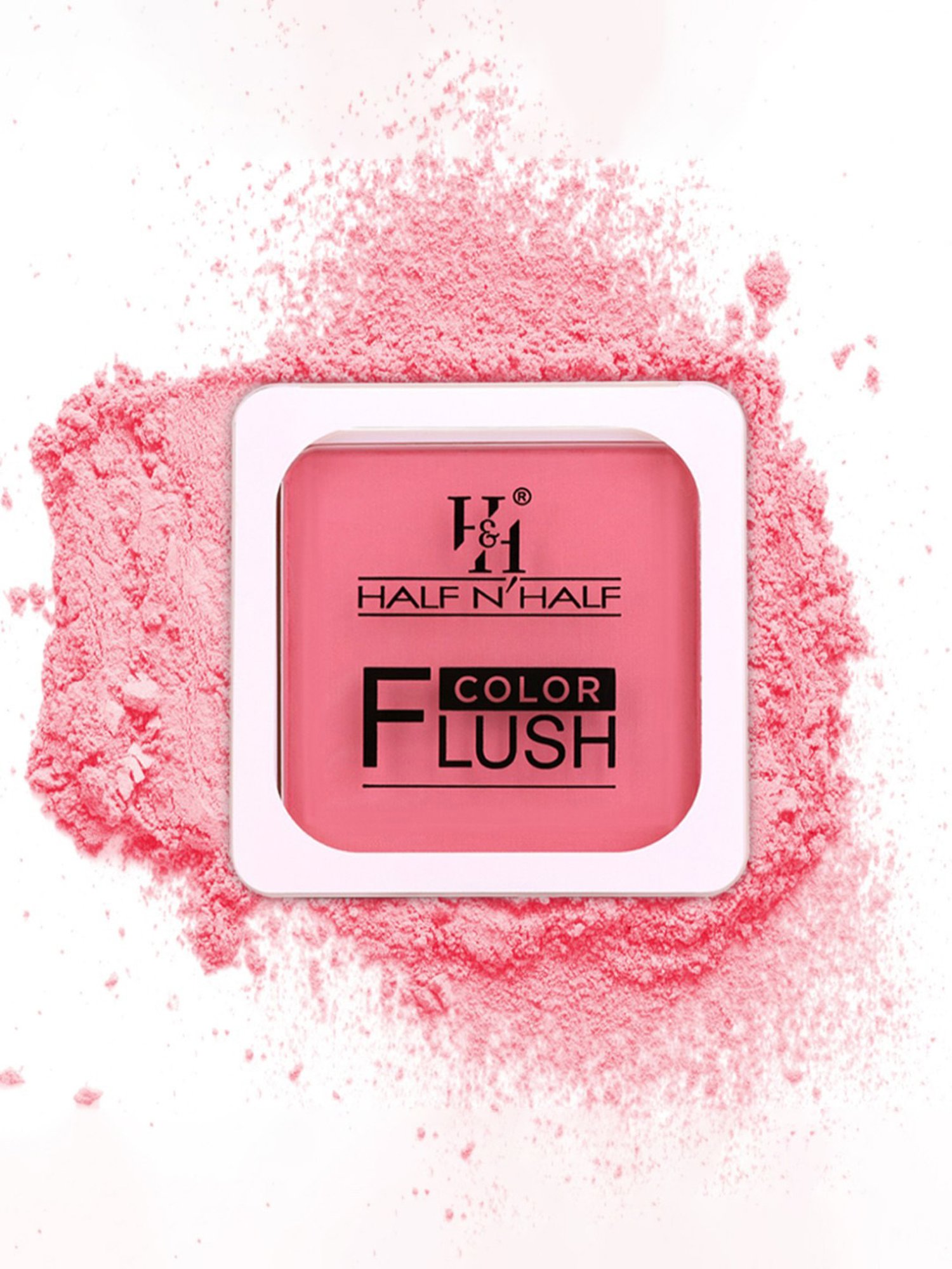 Half N Half Color Flush Blush 01 First Blush - 8 gm