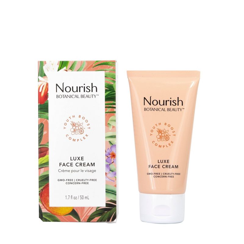 Nourish Organic Botanical Beauty Luxe Face Cream - 1.7 fl oz