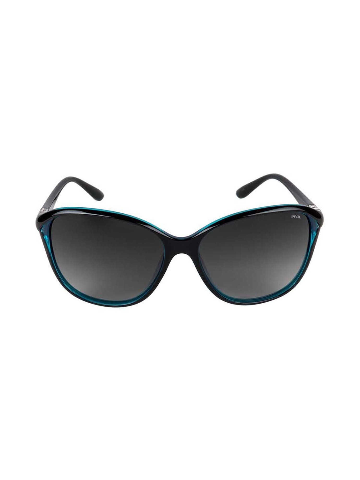INVU B2604C Black Polarized Butterfly Sunglasses
