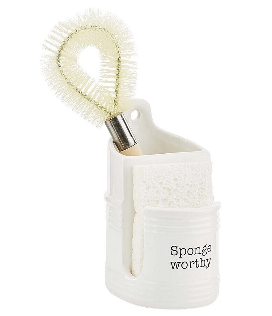 Mud Pie Circa Sponge Brush Holder