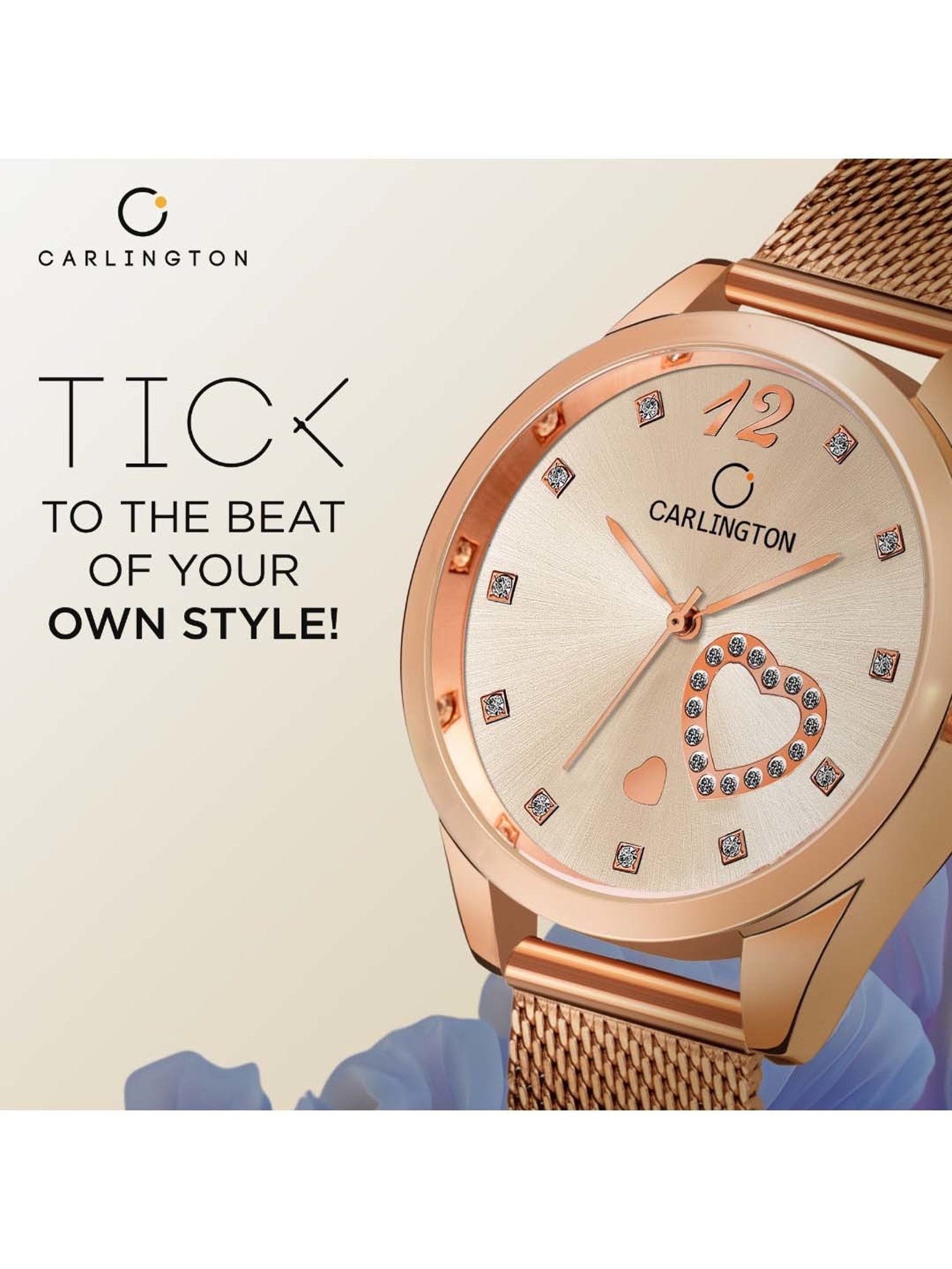 CARLINGTON CT 2006 Analog Watch for Women