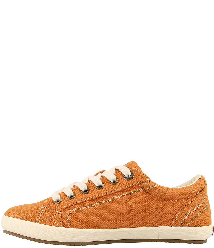 Taos Footwear Star Hemp Canvas Lace-Up Sneakers