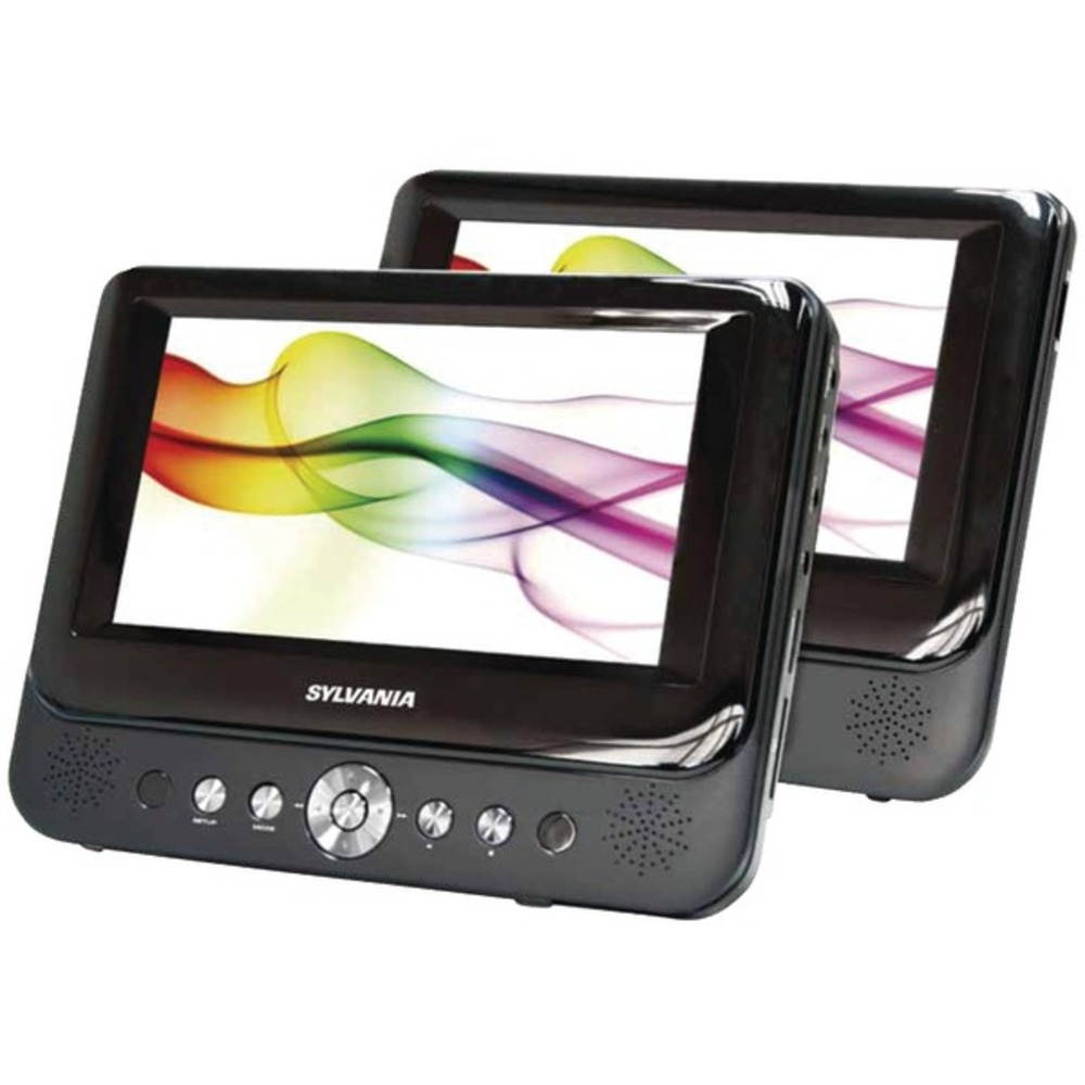 SYLVANIA(R) SDVD9957 9" Dual-Screen Portable DVD Player