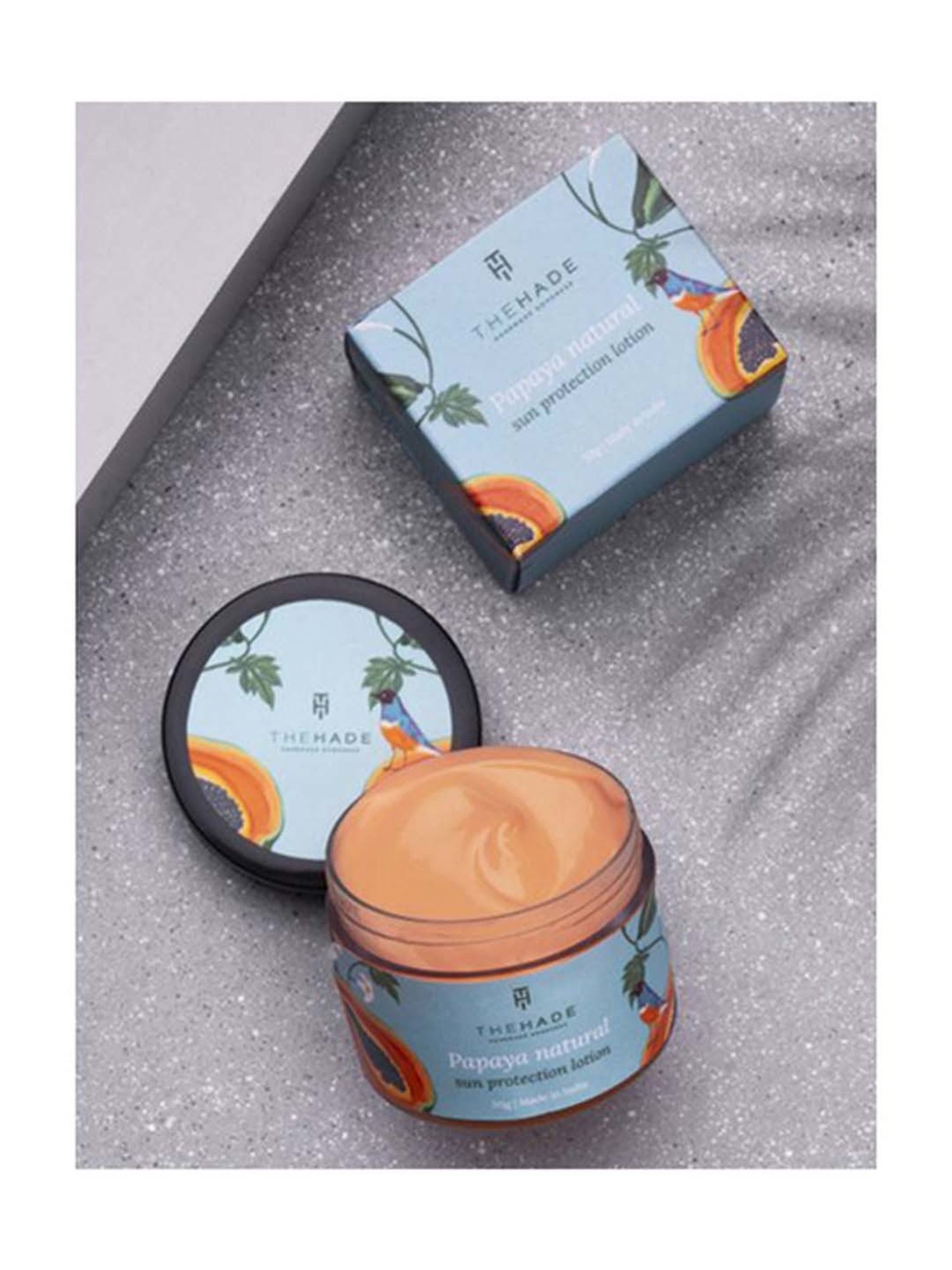 The Hade Papaya Natural Sun Protection Cream - 50 gm