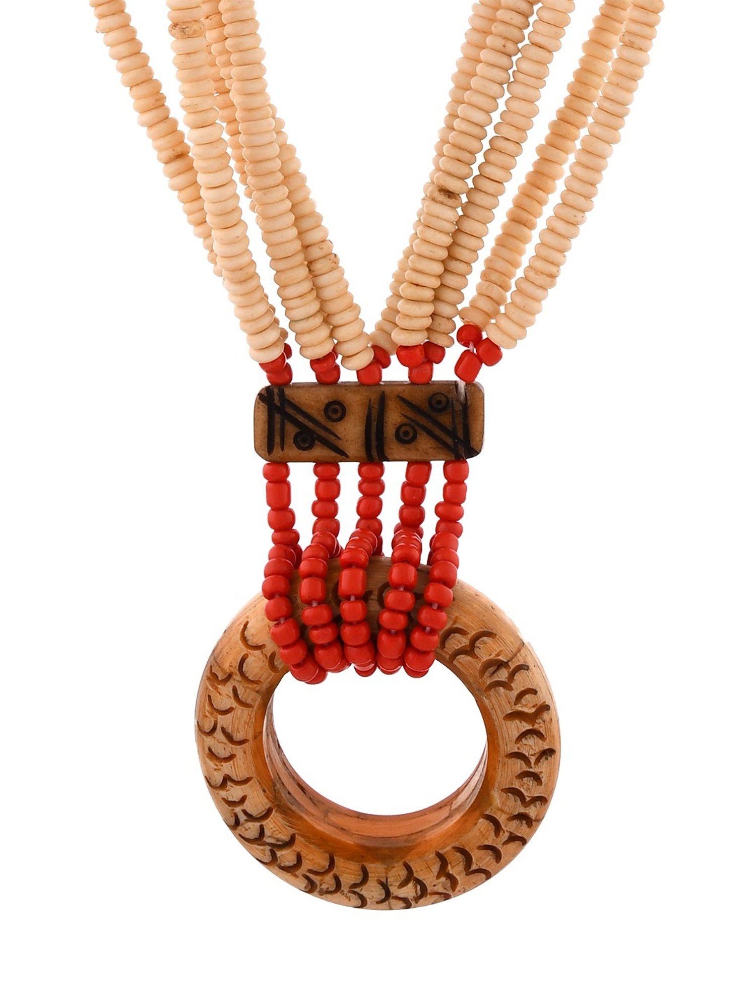 Imli Street Multicolour Long Beaded Handcrafted Necklace
