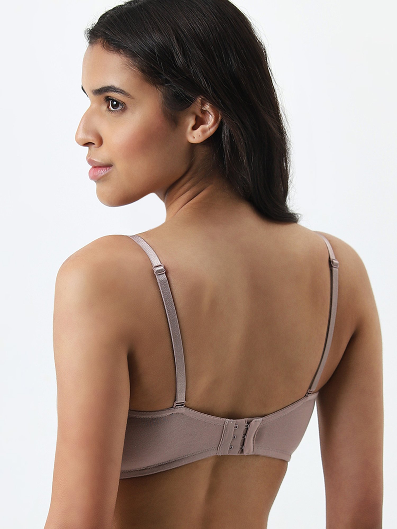 Wunderlove by Westside Light Mauve Strapless Padded Bra