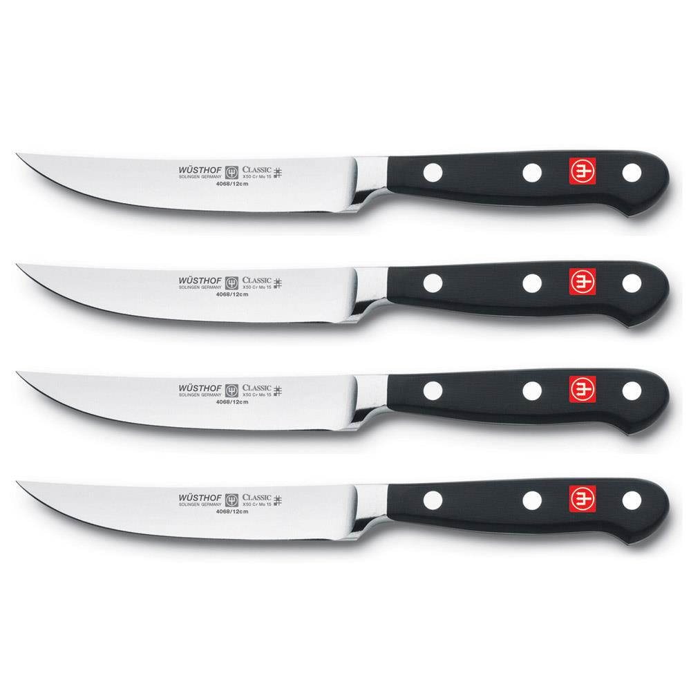 Wusthof Classic 4 Piece Steak Knife Set 9731