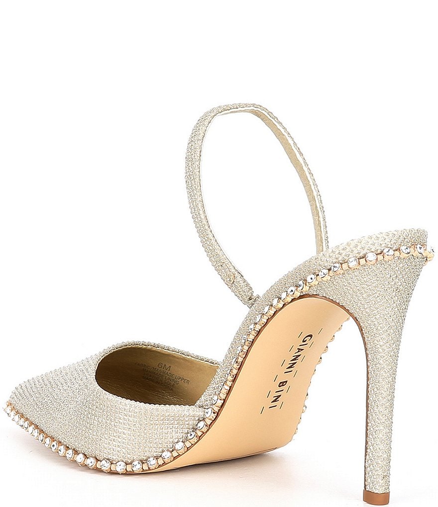 Trotters Kari Pearlized Leather Block-Heel Pumps