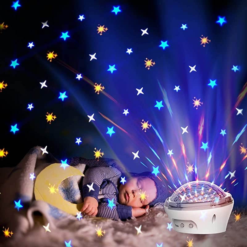 Night Light Star Projector for Kids Star LightStar Night Light lampUSB Rechargeable ampTimer SettingSky lite Galaxy ProjectorBest Gift for Kids Bedroom1 Piece