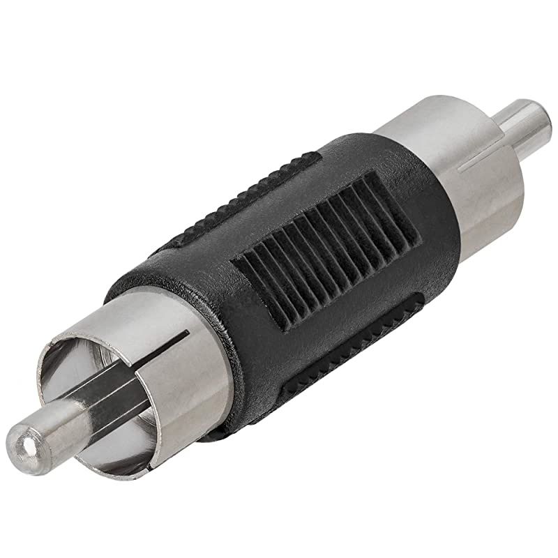 RCA Plug Converter Converter Converter Audio Video Connector RCA Male to RCA Male Adapter RCA Plug Connector