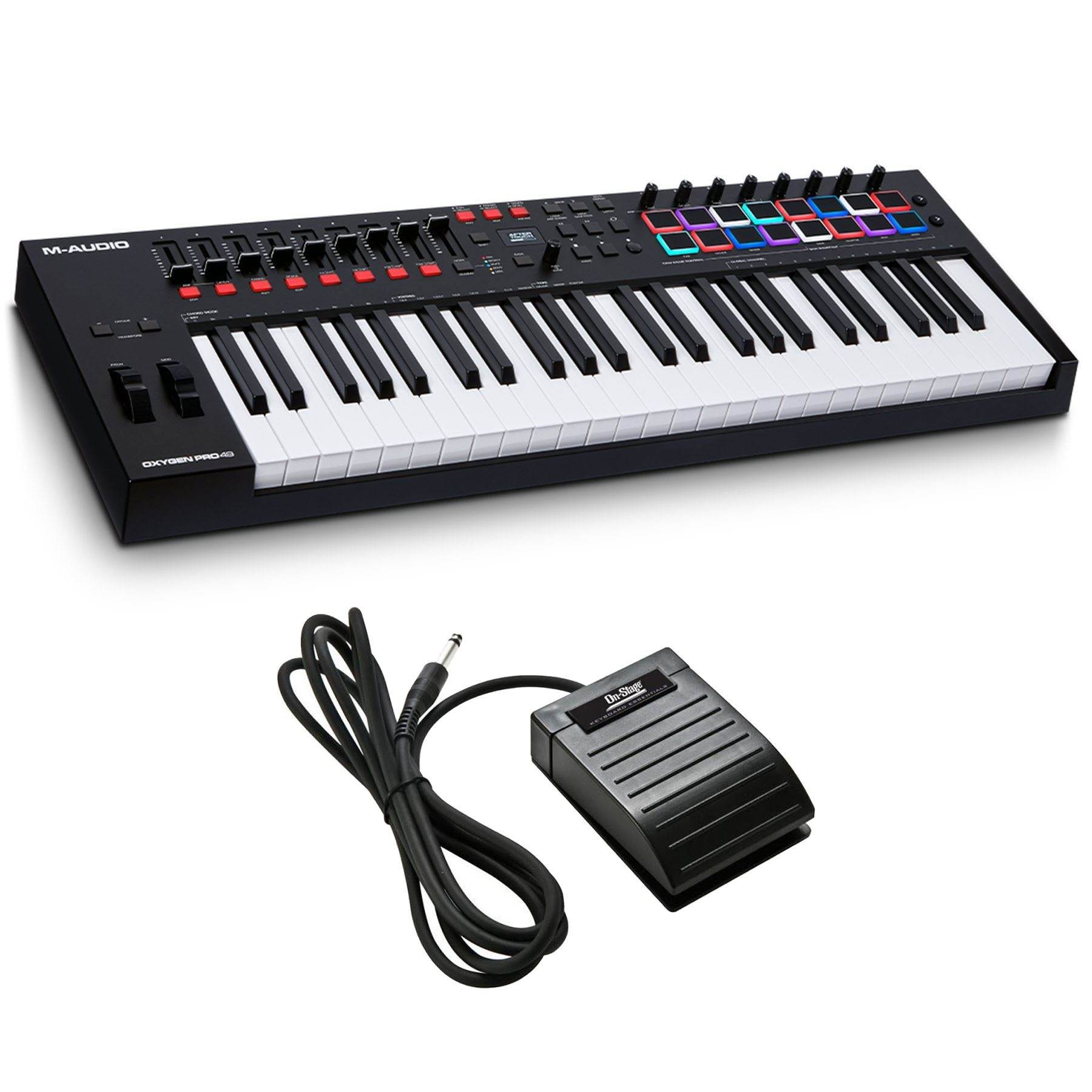 M-Audio Oxygen PRO 49 w/ Sustain Pedal Bundle