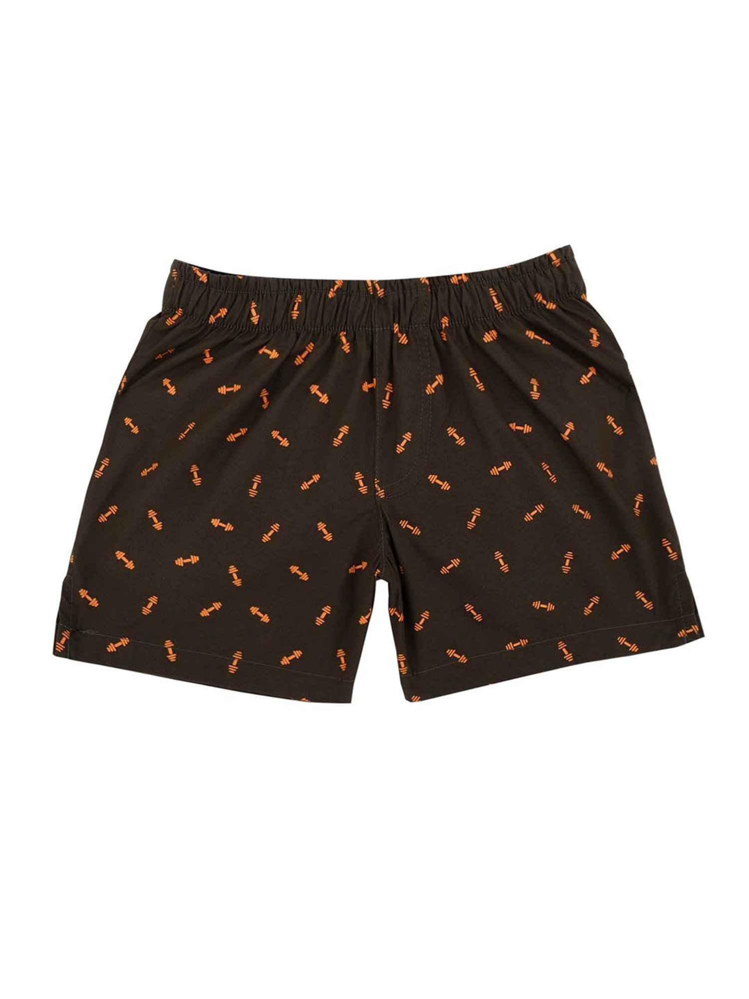 Bodycare Kids Khaki & Olive Printed Shorts (Pack Of 2)