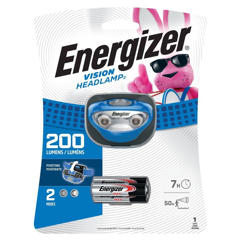 Energizer Vision LED Headlamps and Wearable Light