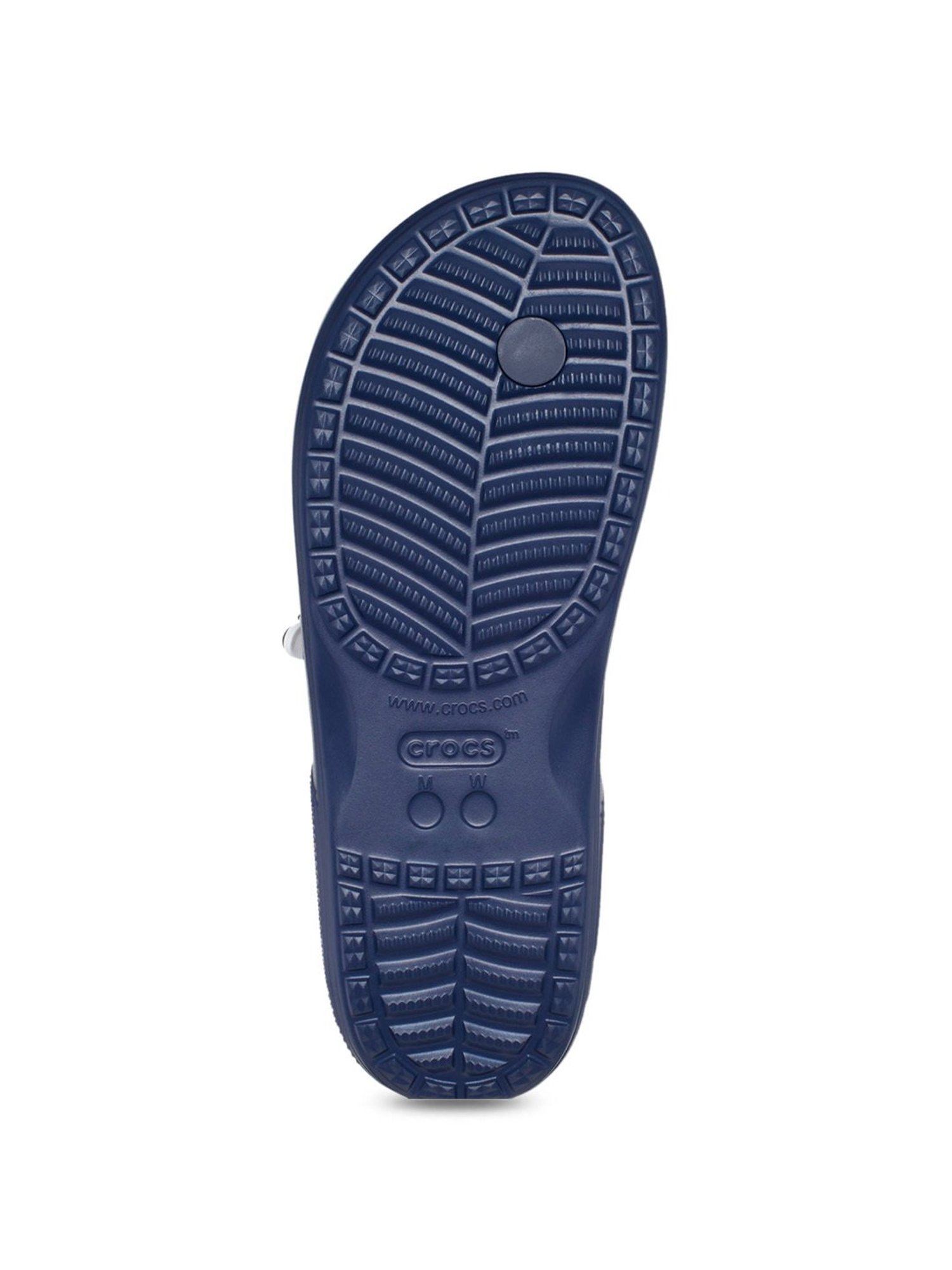 Crocs Men's Classic Navy Flip Flops