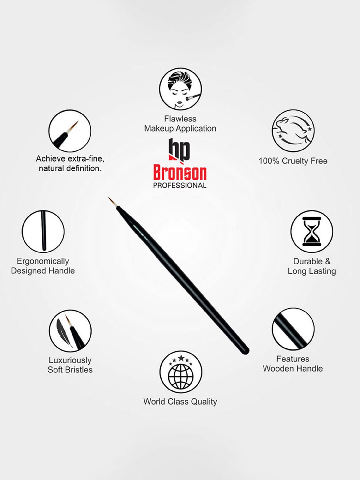 Bronson Professional Eyeliner Brush
