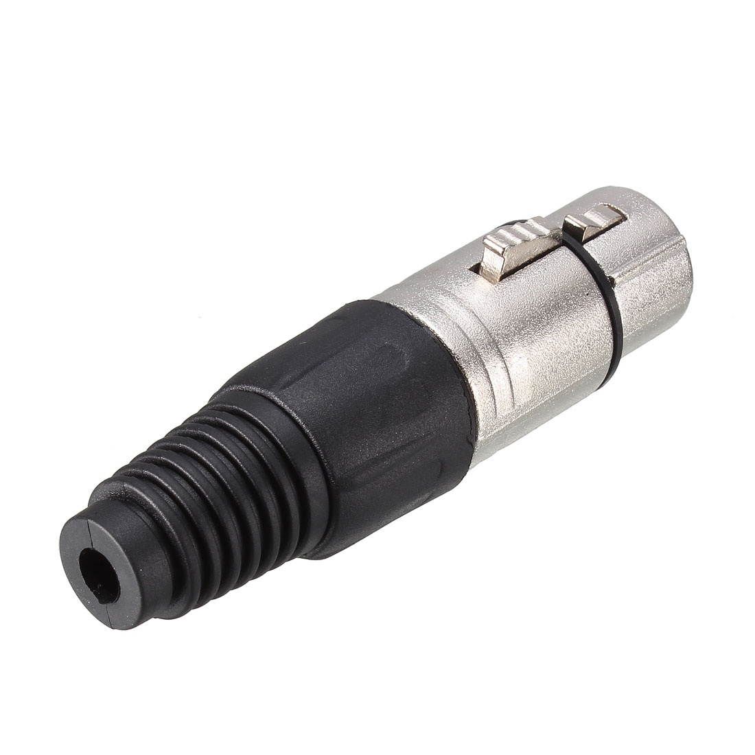 3-Pin XLR Female Connector for Microphone Mic Cable Plug Connector Mic Audio Socket 2pcs YL3035